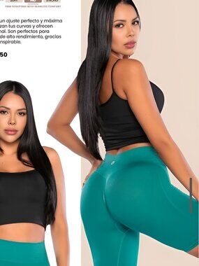 Colombianas Stagmi Biker Butt-Lift Shorts SMI1388 Seamless Push Up Effect NEW!